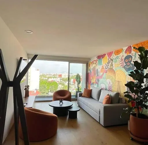 Apartamento Depto Con Alberca Zona Condesa *
