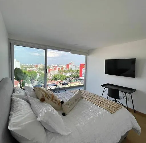 Apartamento Depto Con Alberca Zona Condesa México DF
