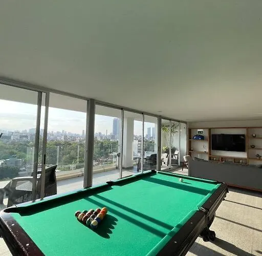 Depto Con Alberca Zona Condesa Apartamento